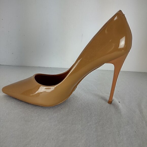 Azalea Wang Stiletto Pointed Toe Pump in Dark Nude Size 10 (4.75” heel height) - Picture 6 of 10